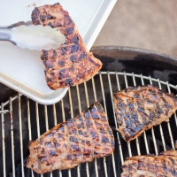 ATK - Garlic-Lime Grilled Pork Tenderloin Steaks